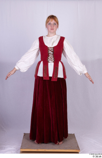  Photos Woman in Historical Dress 63 17th century Traditional dress a poses historical clothing whole body 0001.jpg